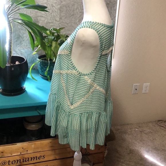 Free people bohemian peplum tank top - Picture 4 of 10